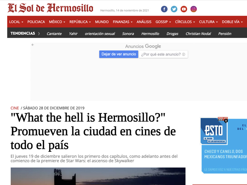 What The Hell Is Hermosillo 1